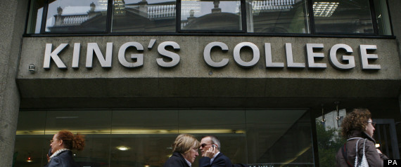 Il King's College di Londra dove Rubino dirige la Cattedra sulla Chirurgia bariatrica