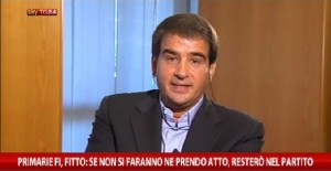 Raffaele Fitto su SkyTg24