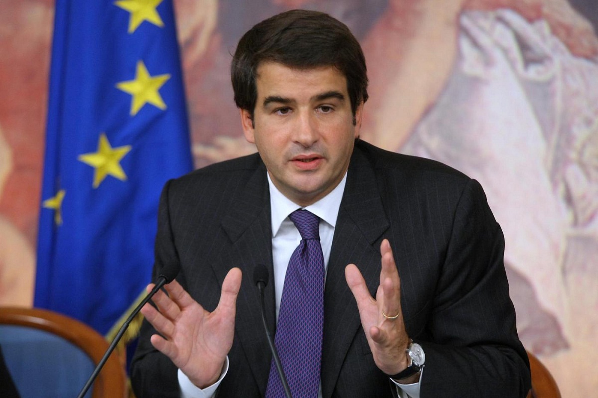L'ex ministro di Forza Italia Raffaele Fitto (photo LaPresse/Monaldo )