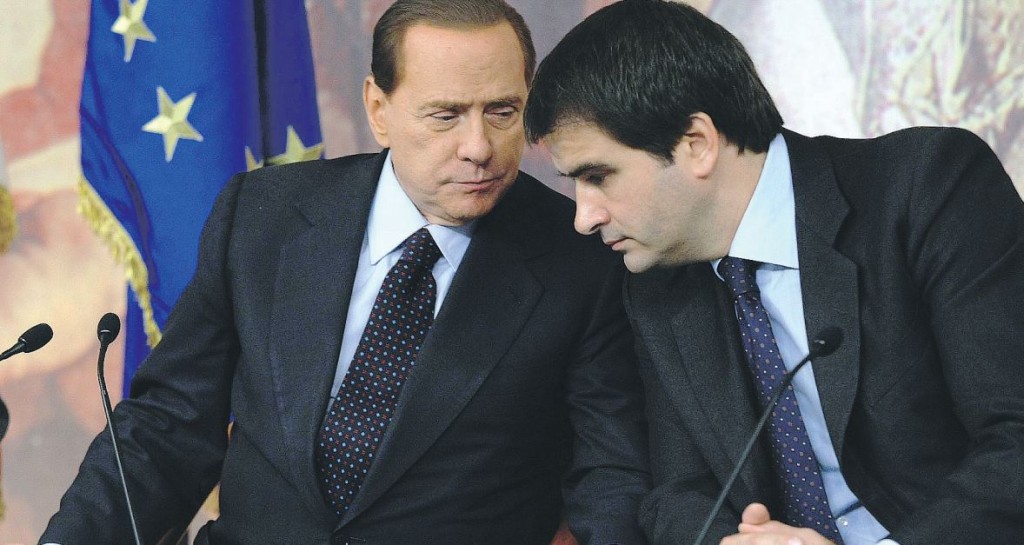 Silvio Berlusconi e Raffaele Fitto Lapresse