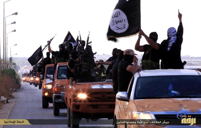Guerriglieri dell'Isis in Cirenaica