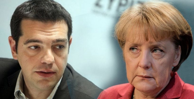 Angela Merkel e Alexis Tsipras - Schäuble inflessibile