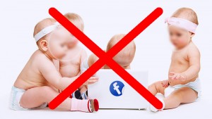 stop foto facebook bambini