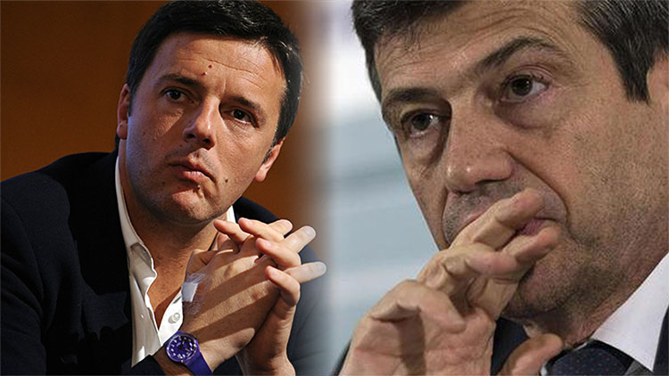 Matteo Renzi e Maurizio Lupi