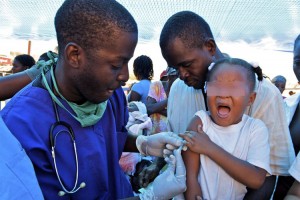 medici vaccinazione anti virus ebola morbillo africa