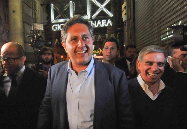 Genova ,Giovanni Toti (FI) eletto Presidente della Regione Liguria (Ansa)