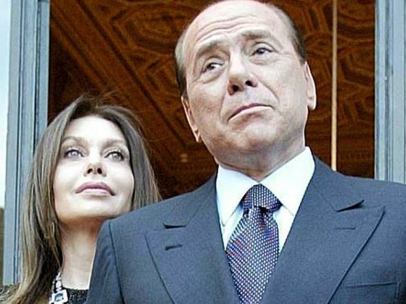 Silvio Berlusconi con l'ex consorte Veronica Lario - L'assegno per Veronica Lario si chiude a 1,5 mln