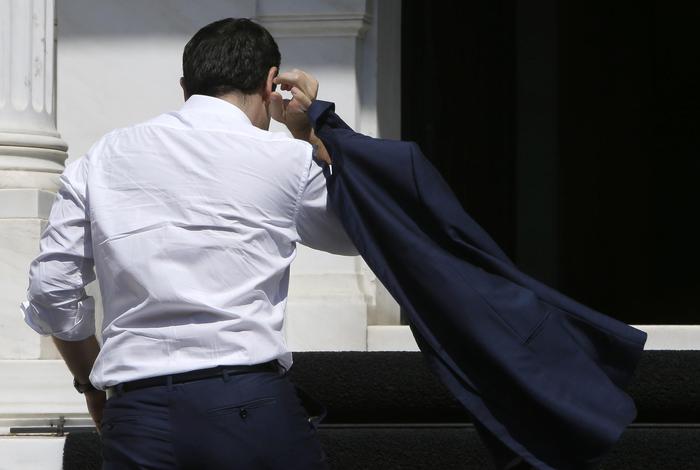 Il primo ministro greco Alexis Tsipras 