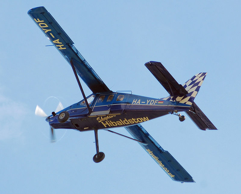 L'aereo SMG-92 Turbo Finist simile a quello precipitato oggi a Casale Monferrato