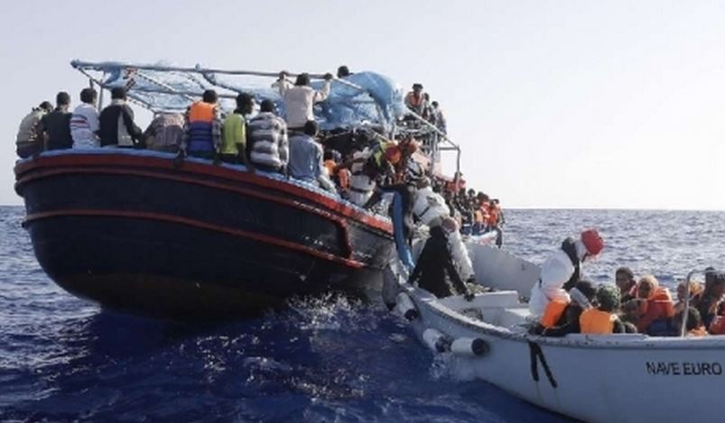 Migranti soccorsi in mare canale di Sicilia