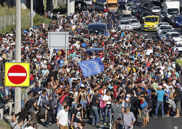 I migranti in marcia