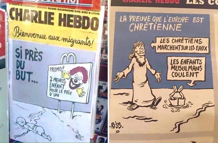 La satira fuori luogo di Charlie Hebdo