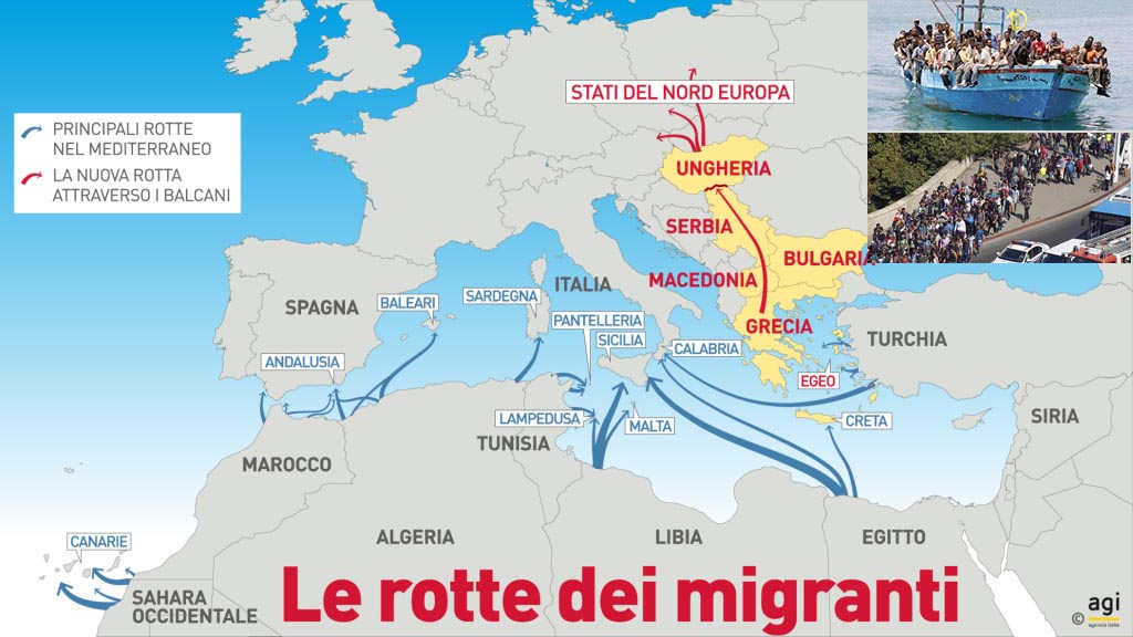 Europol: "In Ue 30mila trafficanti di migranti per giro di miliardi di euro"