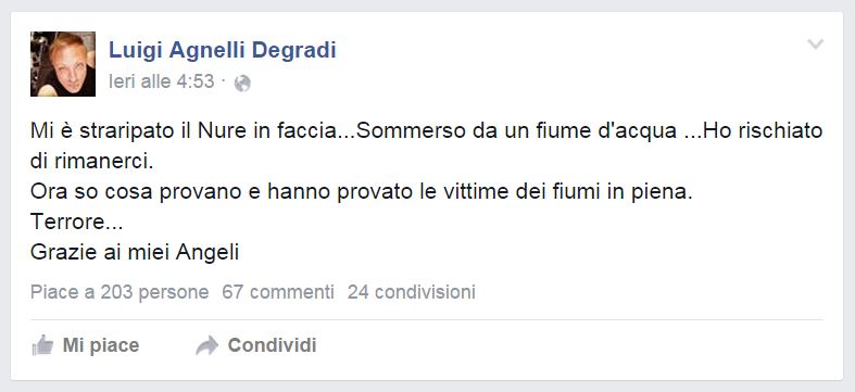 L'ultimo post di Luigi Agnelli Degradi - Gigi Agnelli
