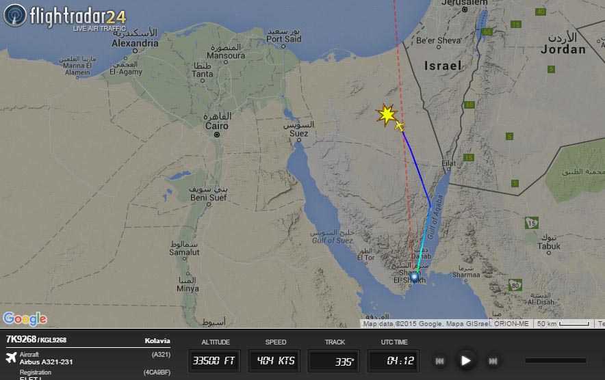 Egitto, precipita un Airbus russo sul Sinai con 219 persone
