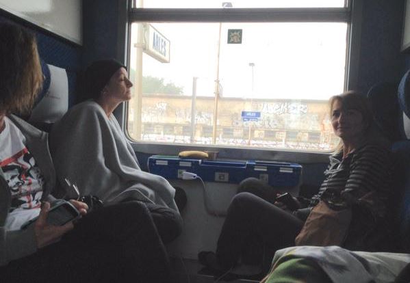 nubifragio Costa Azzurra pellegrini Unitalsi bloccati sui treni