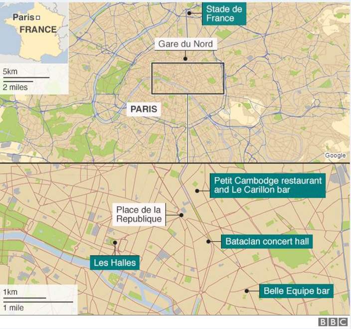 La-mappa-dei-5-attacchi-terroristici-a-Parigi-Bbc