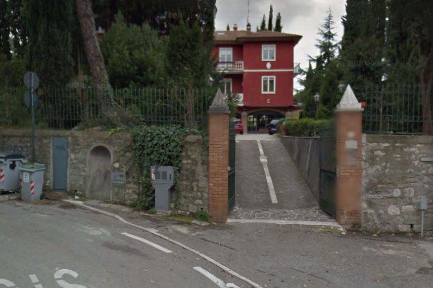 La villa di via Bellocchio, a Perugia dove è avvenuto l'omicidio di Raffaella Presta