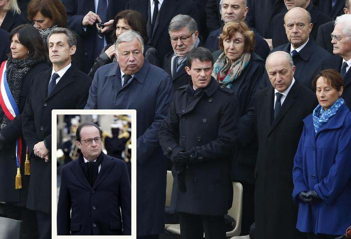 Le celebrazioni in memoria dei morti del 13 novembre a Parigi