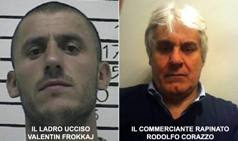 Rodano (Milano), ladro evaso rapina una villa ma viene ucciso da gioielliere Rodolfo Corazzo