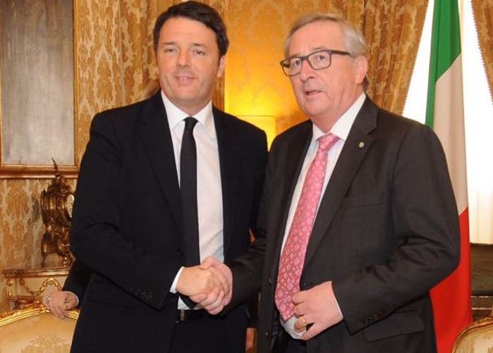 Incontro Renzi Juncker. E' disgelo dopo lo scontro