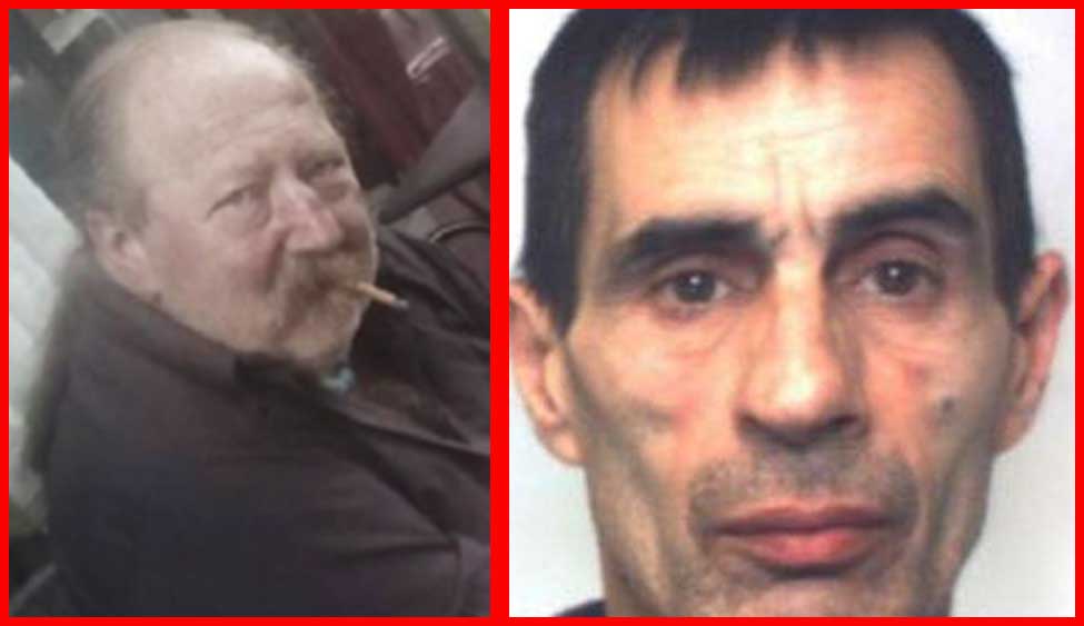 Da sinistra, la vittima Pierpaolo Pomatto e il presunto killer Mario Perri