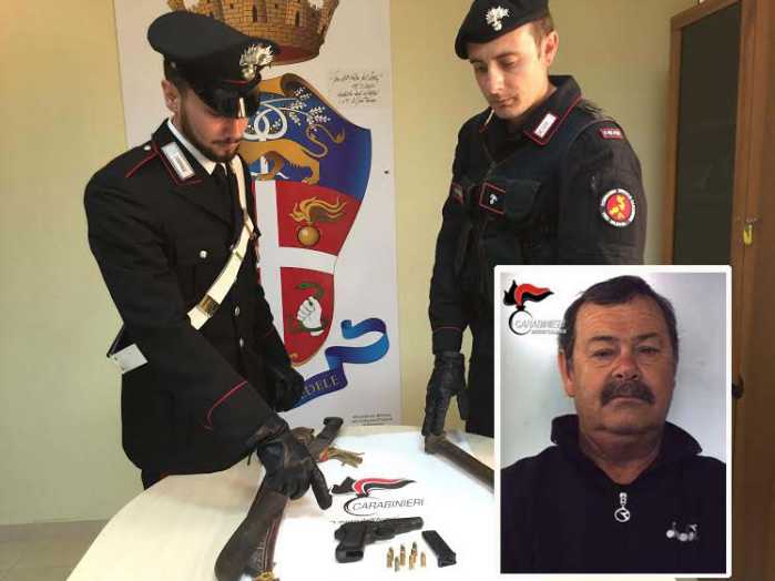 Armi e munizioni, arrestato a Gioia Tauro Alfonsino Barillà