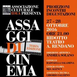 Assaggi di Cinema, due serate per promuovere i talenti calabresi