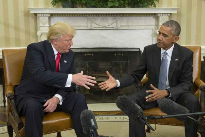 Incontro alla Casa Bianca tra Trump e Obama