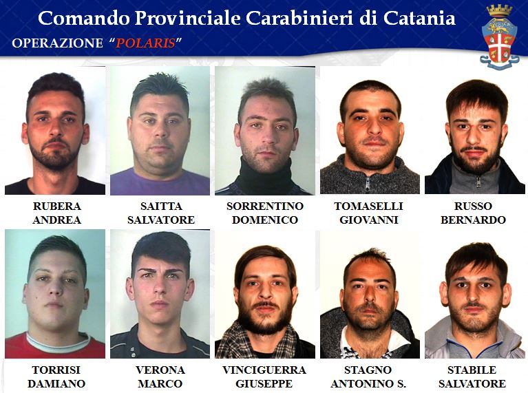 Arrestati operazione Polaris Catania
