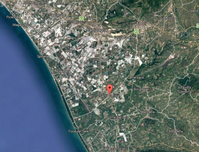 Santa Cecilia di Eboli (Salerno), il centro dove è stato ferito Fabio Stabile