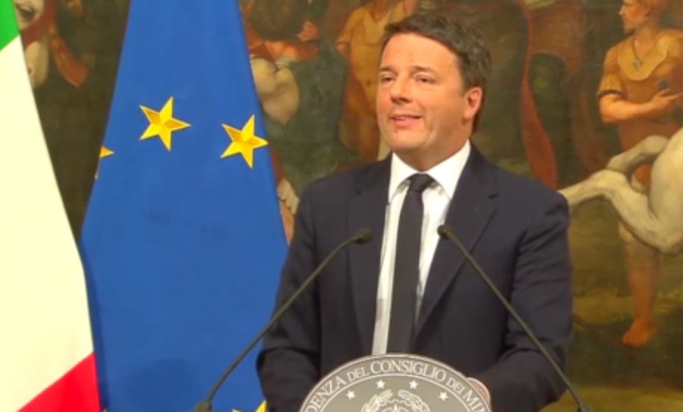 ll discorso di Matteo Renzi