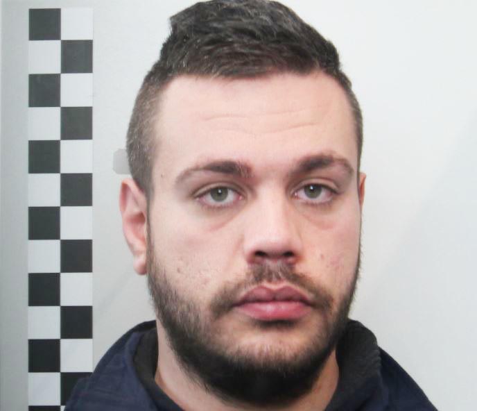 Il presunto rapinatore arrestato Giovanni Bertocco