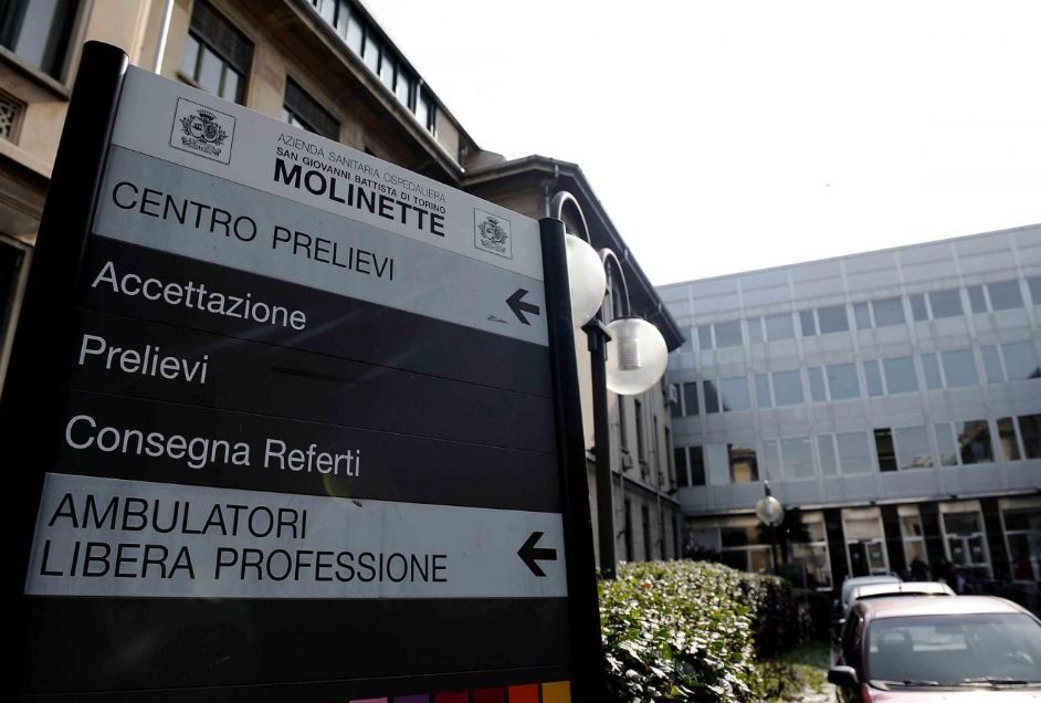Ospedale Molinette di Torino sospetto caso di meningite