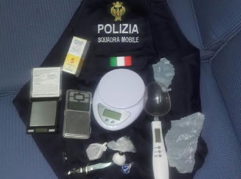 La droga sequestrata a Filippo Meduri CS