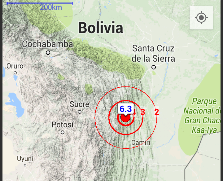 Terremoto Bolivia 
