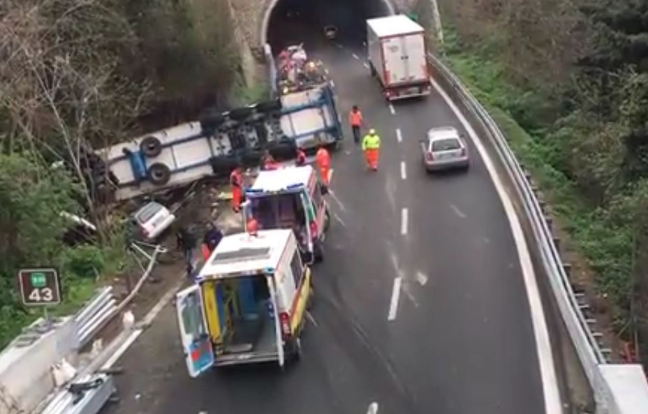 Incidente A10 Tir