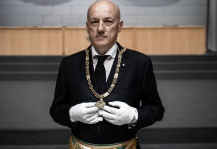 Stefano Bisi, gran maestro del Grande Oriente d'Italia