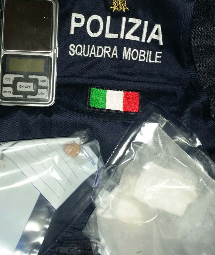 la droga sequestrata a Maria Pileria Capuano