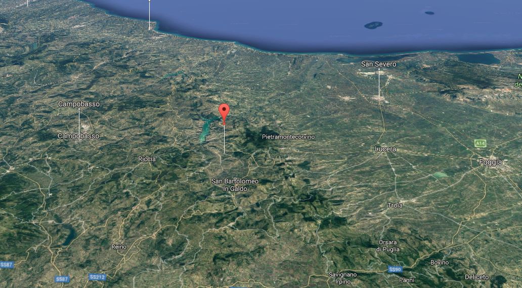 terremoto a Foggia Benevento