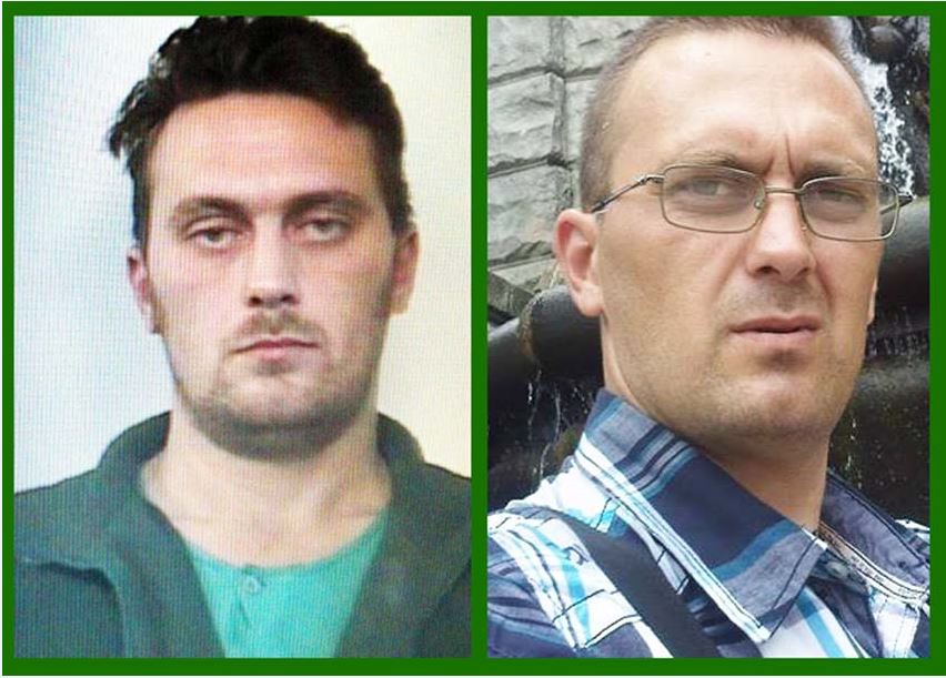 Da sinistra Igor Vaclavic, a destra Norbert Feher. Le due identità del killer 