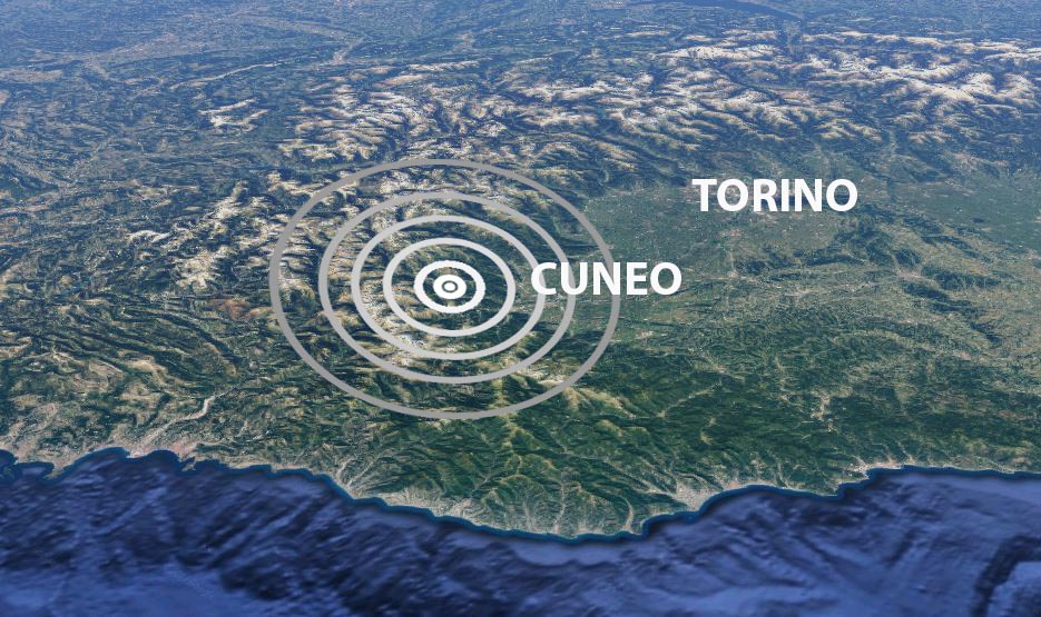 terremoto Demonte Cuneo