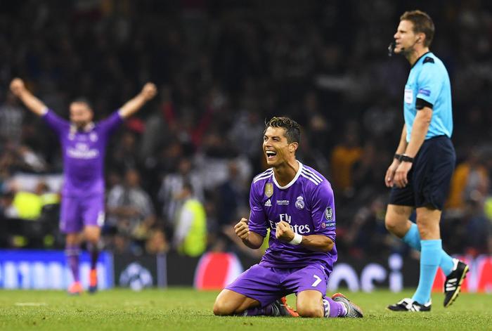 Cristiano Ronaldo Al fischio finale a Cardiff 