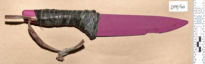 coltello usato dai terroristi