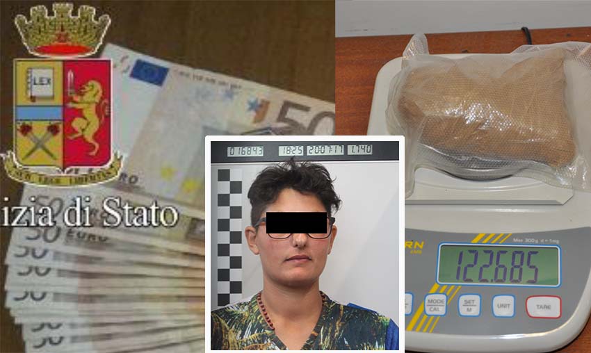 arresto per droga donna Cosenza