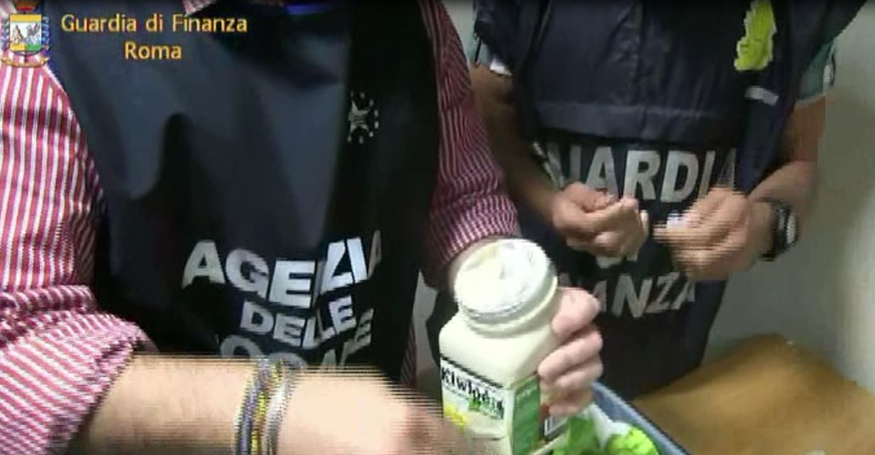 guardia di finanza roma droga fiumicino