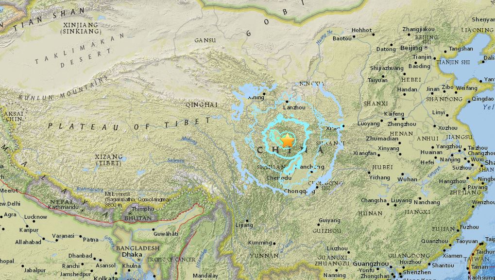 terremoto Cina