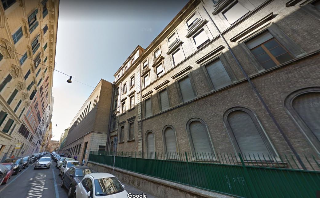 L'Istituto Santa Maria a Roma da dove è caduto il ragazzino di 13 anni