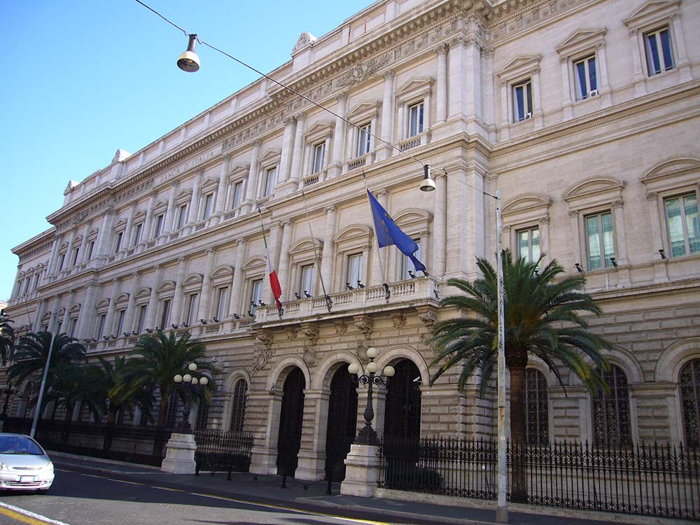 Palazzo Koch, sede della Banca d'Italia a Roma