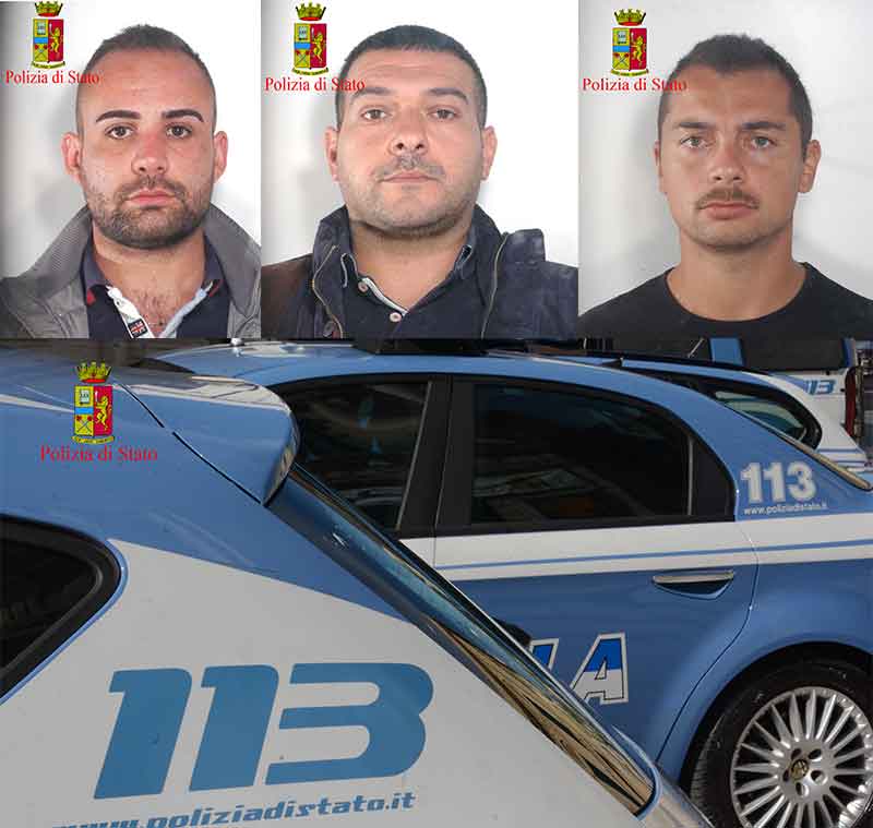 Vincenzo Condello, Francesco Iannì, Salvatore Infantino arrestati a Gioia Tauro